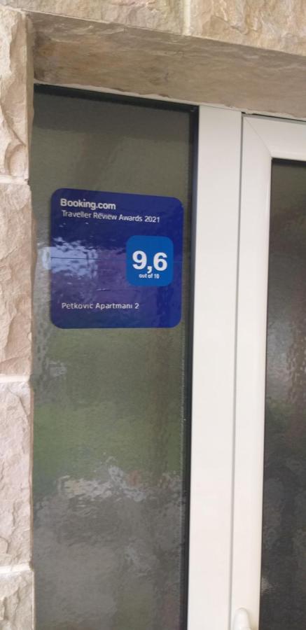 Petkovic Apartmani 2 Тиват Экстерьер фото